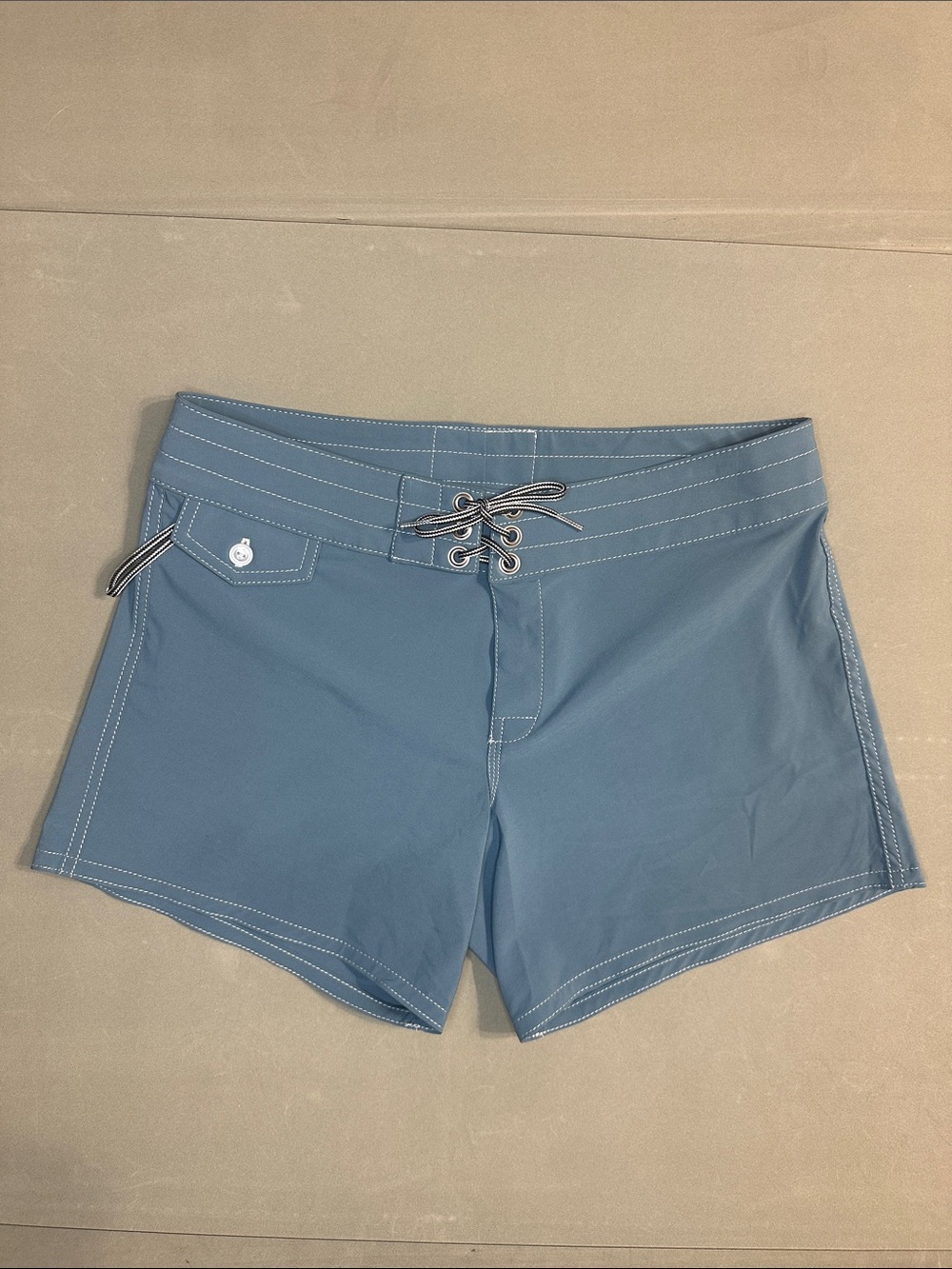 Birdwell 405 Slate Blue Board Shorts Women US 6
